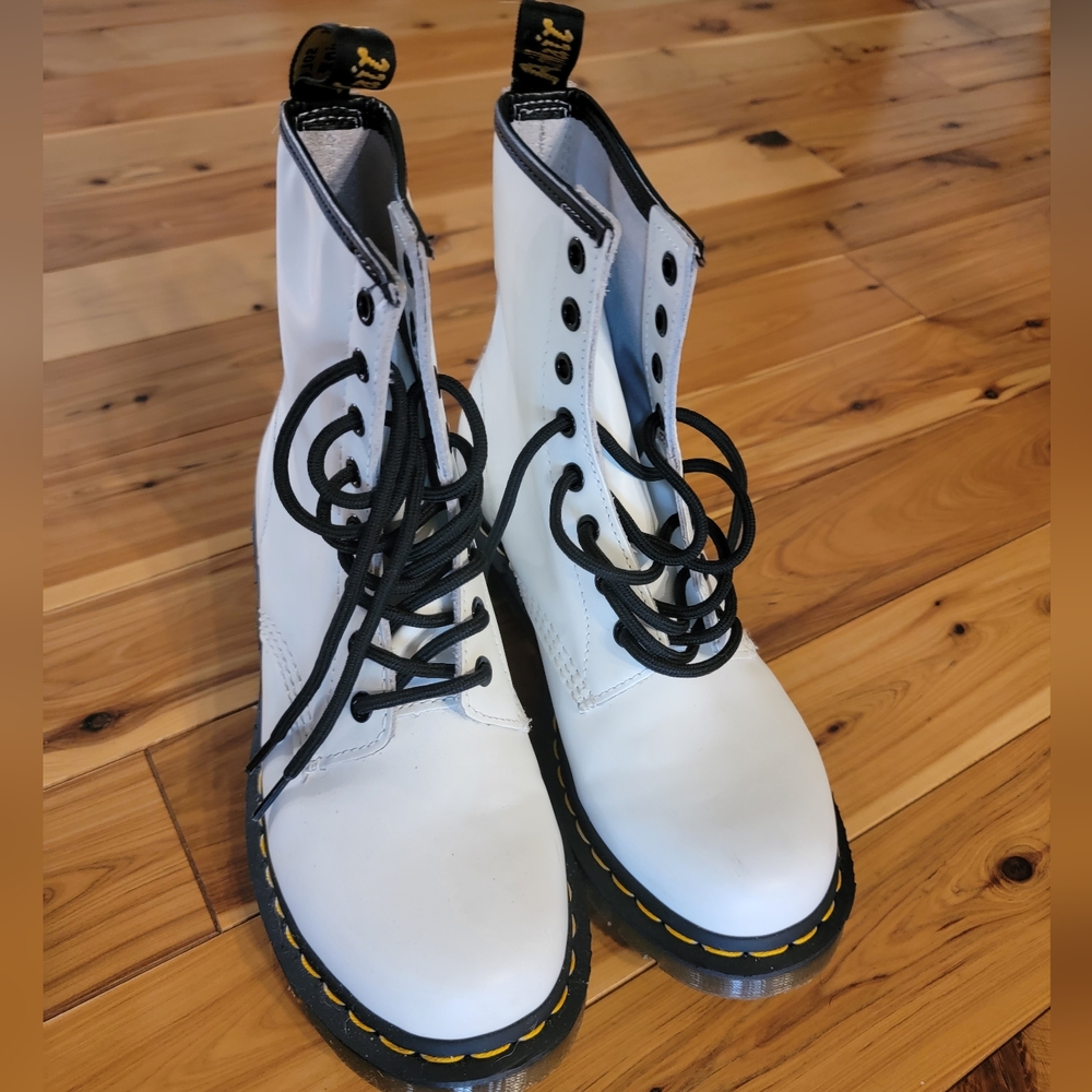Dr. Martens White boots - BNWB never worn.